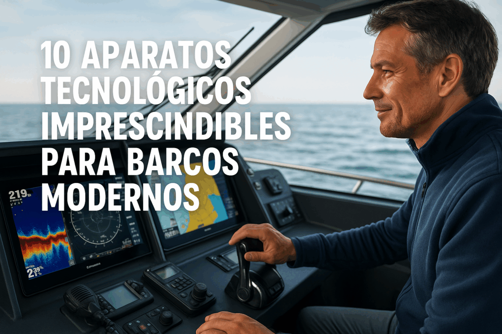 10 aparatos tecnológicos imprescindibles para barcos modernos