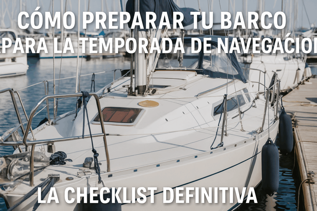 Cómo preparar tu barco para la temporada de navegación: la checklist definitiva