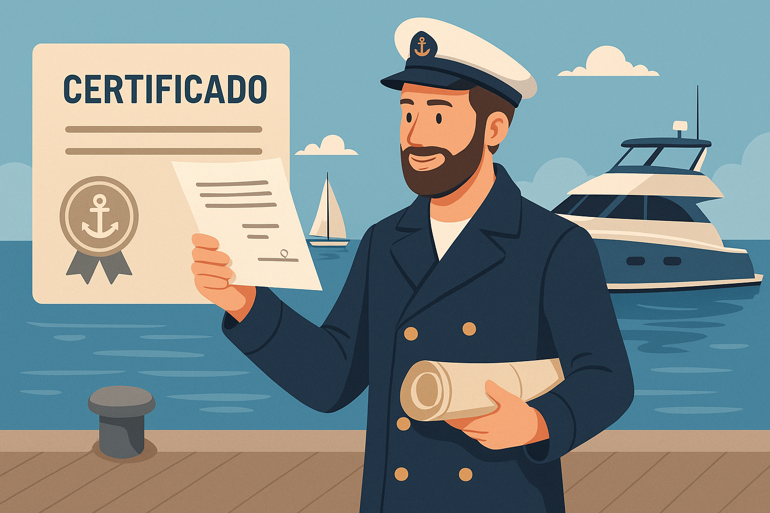 Titulaciones náuticas en España