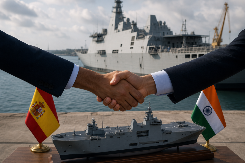 Navantia se alía con Larsen & Toubro para concurrir al programa de cuatro buques anfibios de la Armada de India