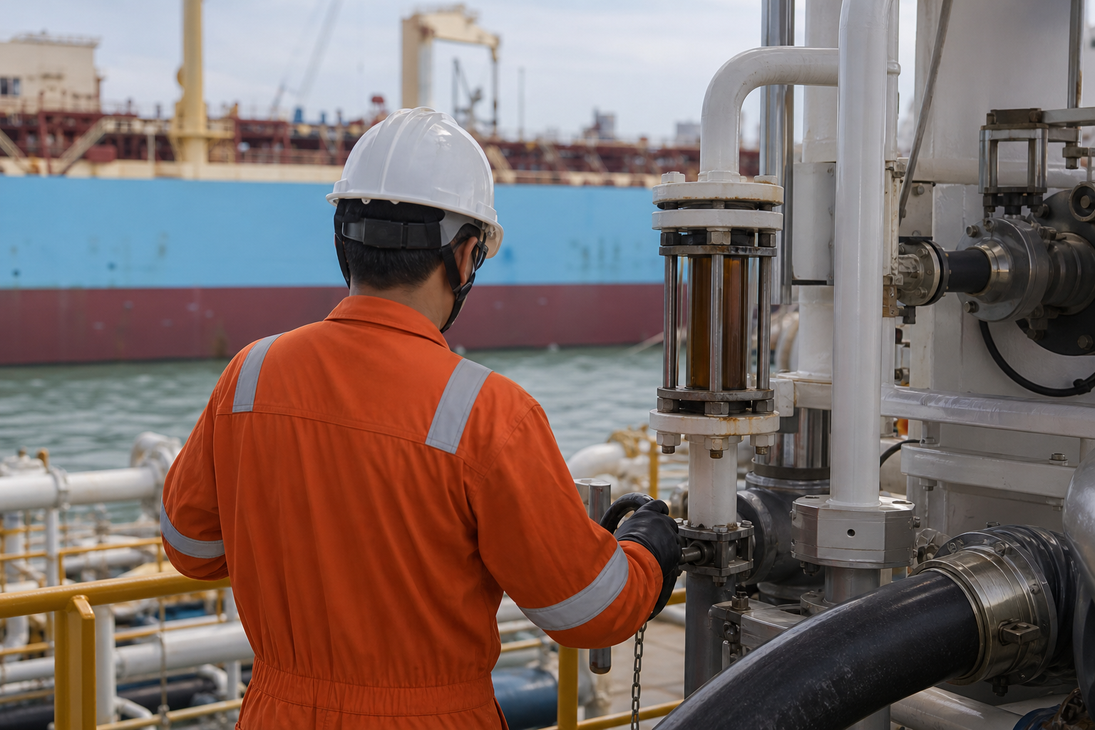 Imagen relacionada con Maersk completa en Singapur el mayor bunkering de bioetanol del mundo en un portacontenedores dual-fuel