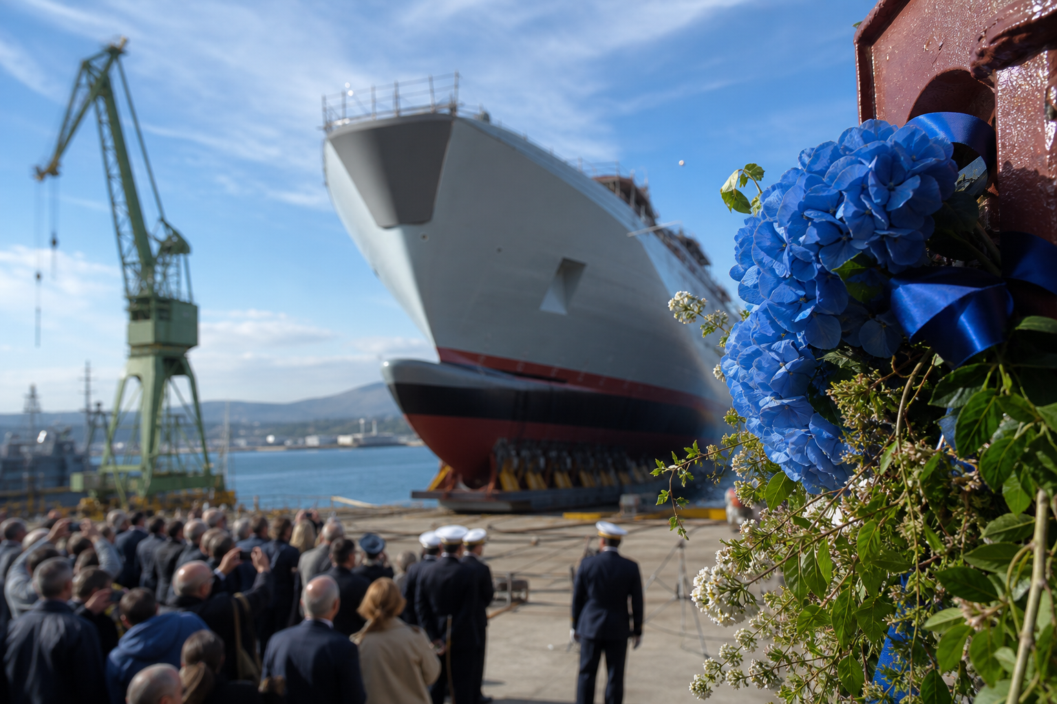 Imagen relacionada con Navantia bota en Ferrol la fragata F-112 Roger de Lauria varios meses antes de lo previsto